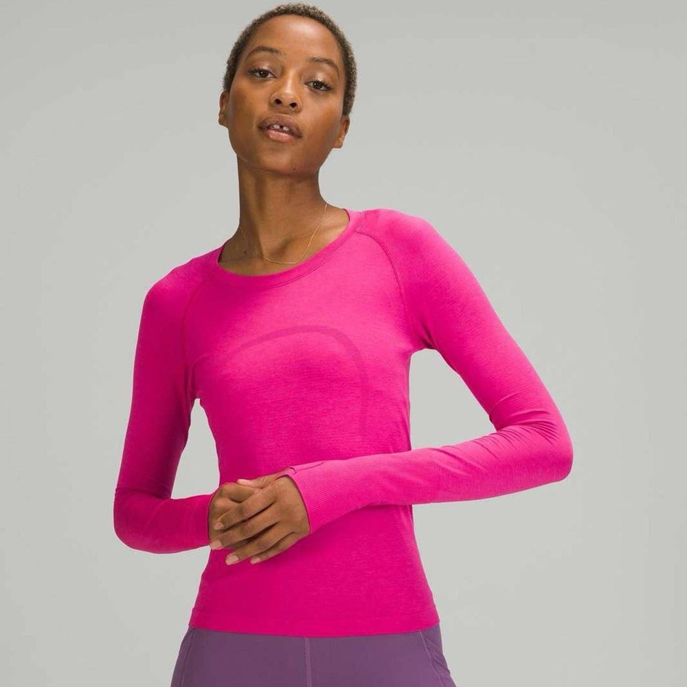 lululemon sonic pink swiftly tech